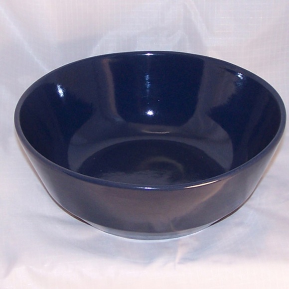 VTG Navy Frankoma Serving Bowl #6N - Picture 5 of 8